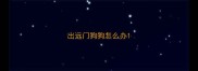 出远门狗狗怎么办