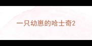一只幼崽的哈士奇