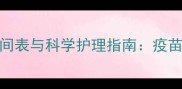 幼犬接种疫苗后洗澡时间表与科学护理指南疫苗与清洁的黄金平衡法则