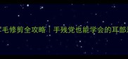 狗狗耳毛修剪全攻略手残党也能学会的耳部清洁技巧