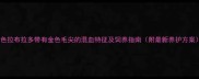 黑色拉布拉多带有金色毛尖的混血特征及饲养指南附最新养护方案