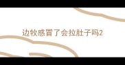 边牧感冒了会拉肚子吗