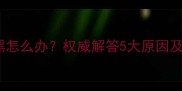 金毛犬肚皮发黑怎么办权威解答5大原因及专业护理指南