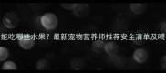 哈士奇能吃哪些水果最新宠物营养师推荐安全清单及喂养指南
