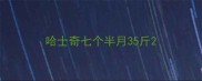 哈士奇七个半月35斤