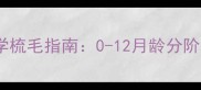 金毛犬科学梳毛指南0-12月龄分阶段护理全