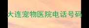 大连宠物医院电话号码